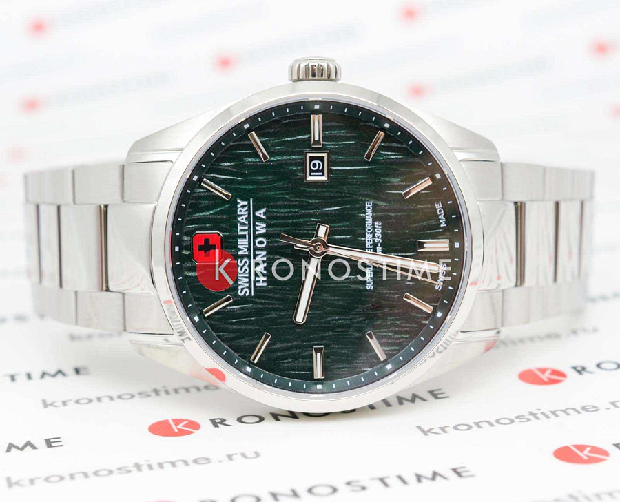 Часы Swiss Military Hanowa Roadrunner SMWGH0006101 — кварцевые, металл сталь