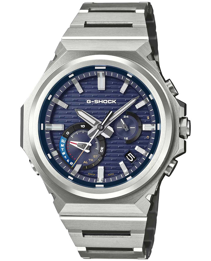 Часы Casio G-Shock G-Steel GST-B1000D-2A — мужские, синий