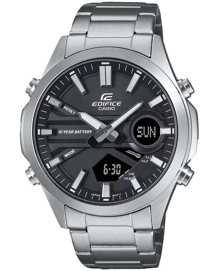 Часы Casio Edifice EFV-C120D-1A — мужские, черный