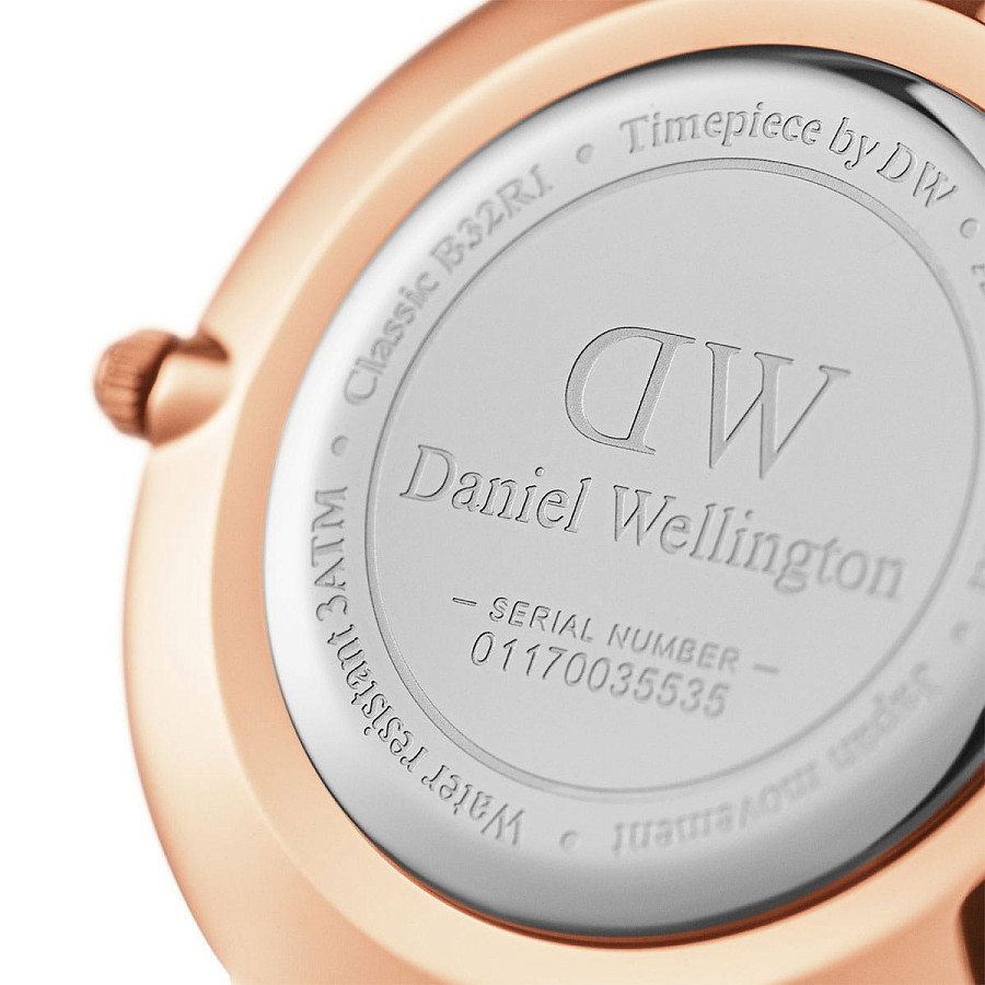 Часы Daniel Wellington Petite Melrose DW00100161 — сталь c pvd покрытием, женские