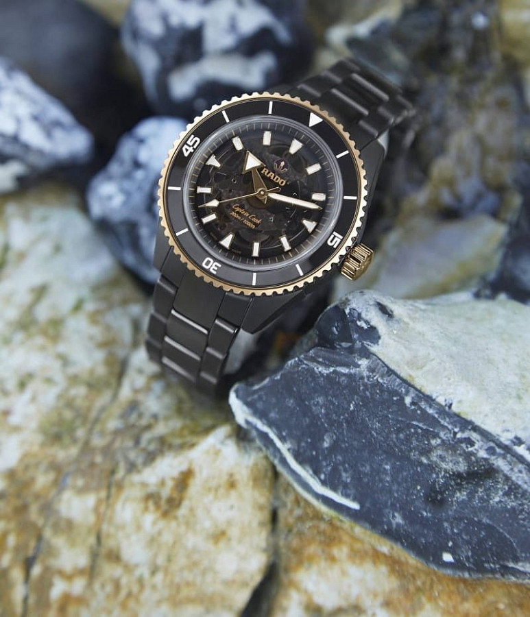 Часы Rado Captain Cook High-Tech Ceramic R32127162 — керамика сталь, высокотехнологичная керамика