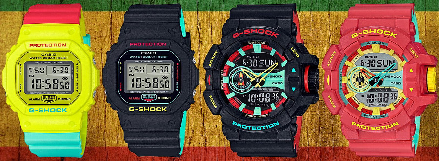 Часы Casio G-Shock DW-5600CMA-9 — пластик, Япония