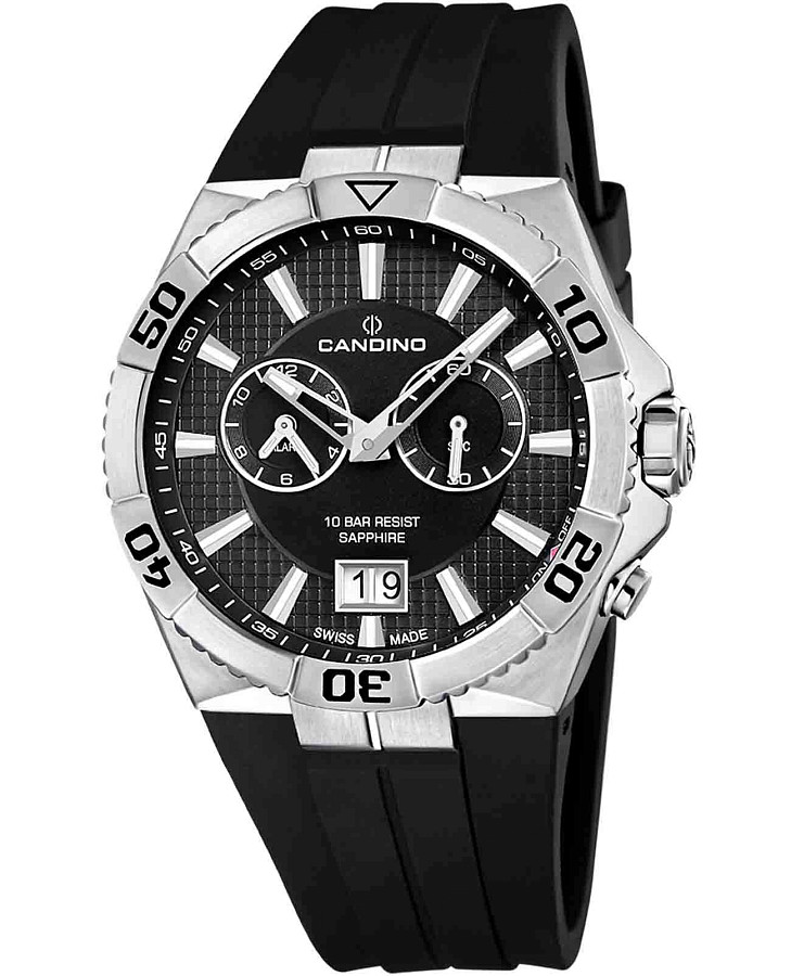 Часы Candino Sportive C4449/B — мужские, черный