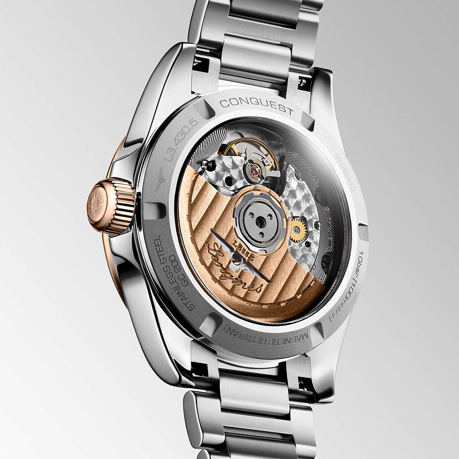 Часы Longines Conquest L3.430.5.98.6 — металл сталь, Швейцария