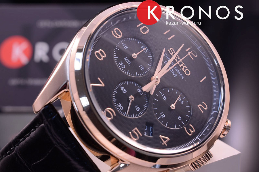 Часы Seiko Conceptual Series Sports SSB296P1 — кварцевые, сталь металл