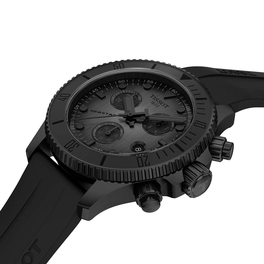 Часы Tissot Seastar 1000 Quartz Chronograph 38mm T120.217.37.061.00 — артикул T1202173706100