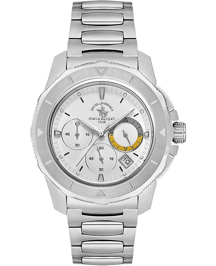 Часы Santa Barbara Polo & Racquet Club Legend SB.1.10561-1 — мужские, серебристый