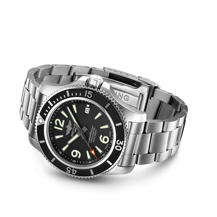 Часы Breitling Superocean Automatic 44 A17367D71B1A1 — сталь металл, Швейцария