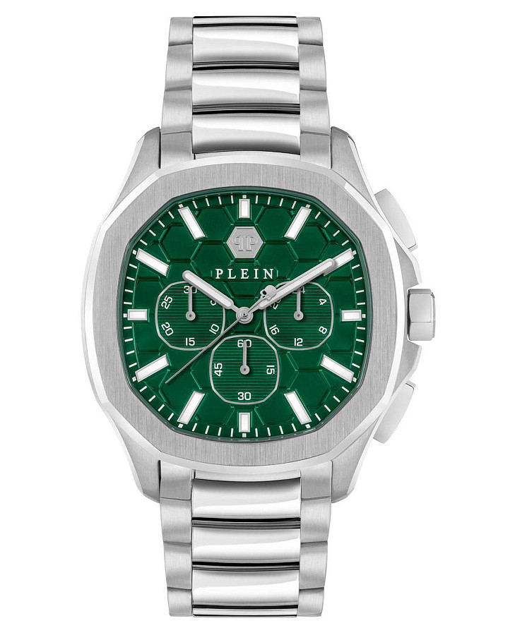 Часы Philipp Plein Plein Philipp PWSAA0223 — мужские, зеленый