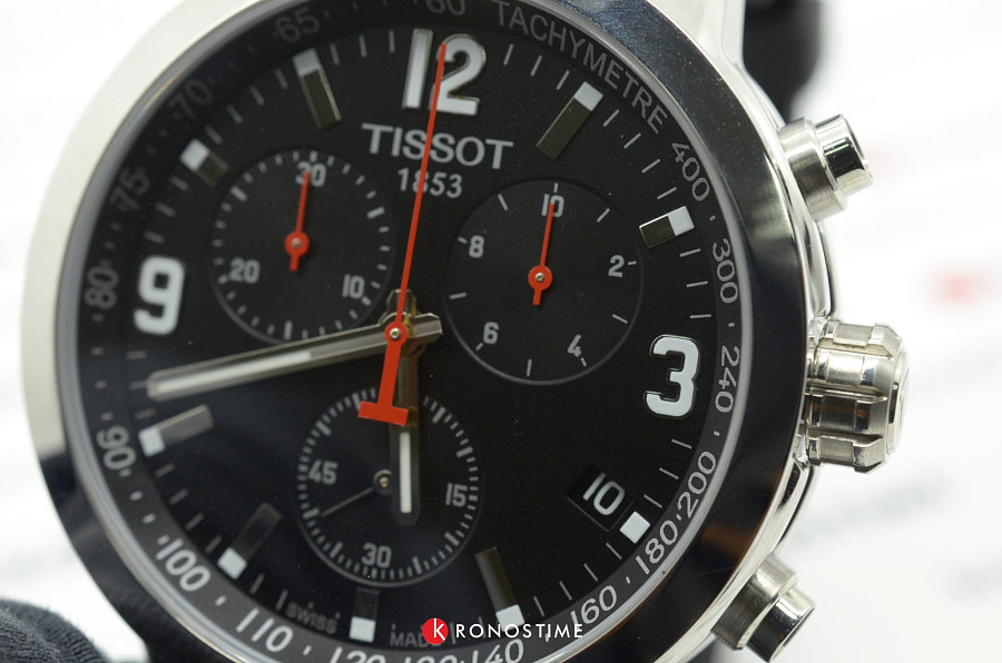 Часы Tissot PRC 200 Chronograph T055.417.17.057.00 — сталь металл, Швейцария