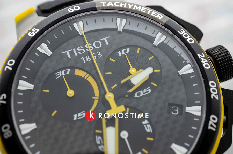 Часы Tissot T-Race Cycling Tour De France 2020 T111.417.37.201.00 — черный, сталь металл