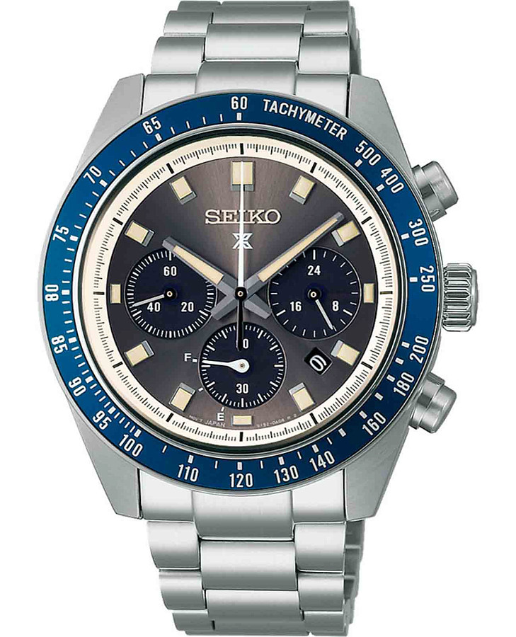 Часы Seiko Prospex Speedtimer SSC939P1 — мужские, синий