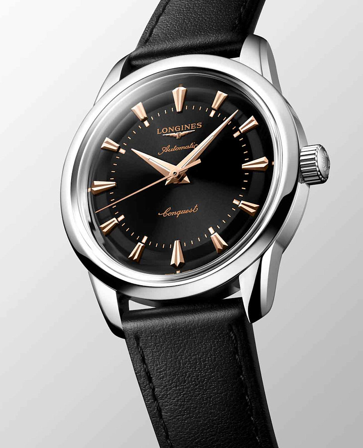 Часы Longines Heritage Classic L1.649.4.52.2 — кожаный, мужские
