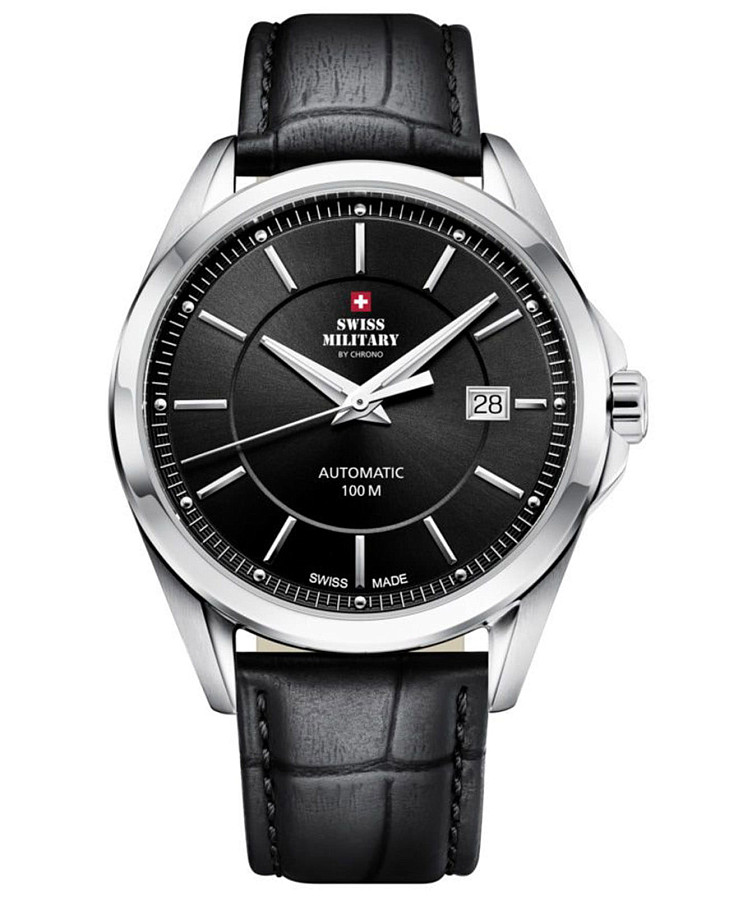 Часы Swiss Military by Chrono SMA34085.13 — мужские, черный