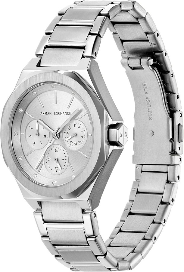Часы Armani Exchange Andrea Multifunction AX4622 — серебристый, металл сталь