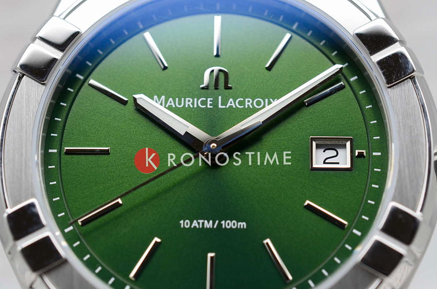 Часы Maurice Lacroix Aikon Quartz Date 40mm AI1108-SS00F-630-D — нержавеющая сталь, мужские