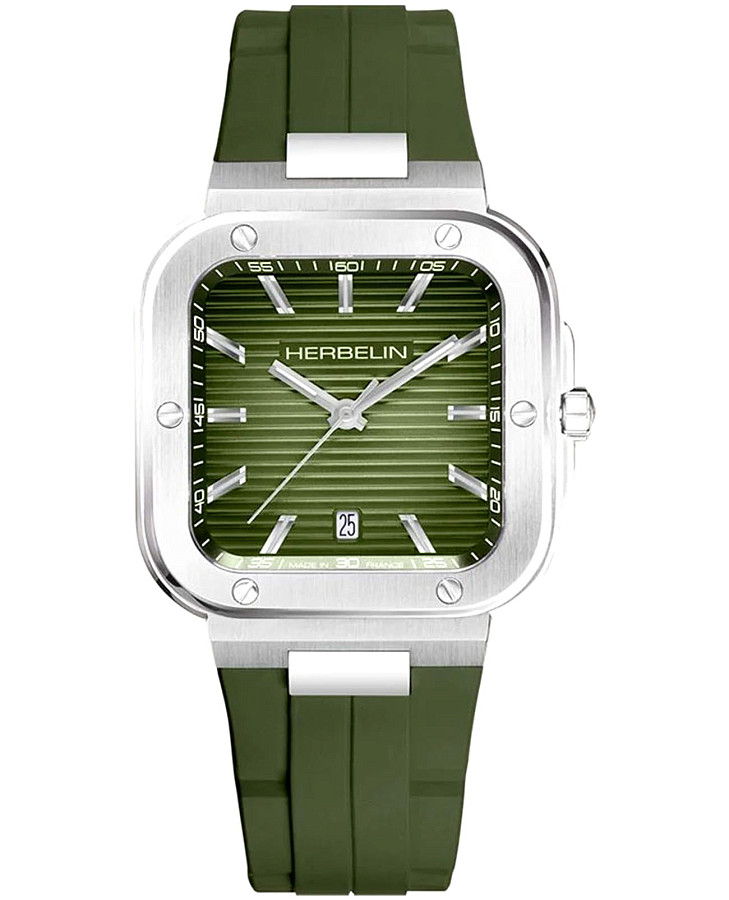 Часы Herbelin Cap Camarat 12246A116CK — мужские, зеленый
