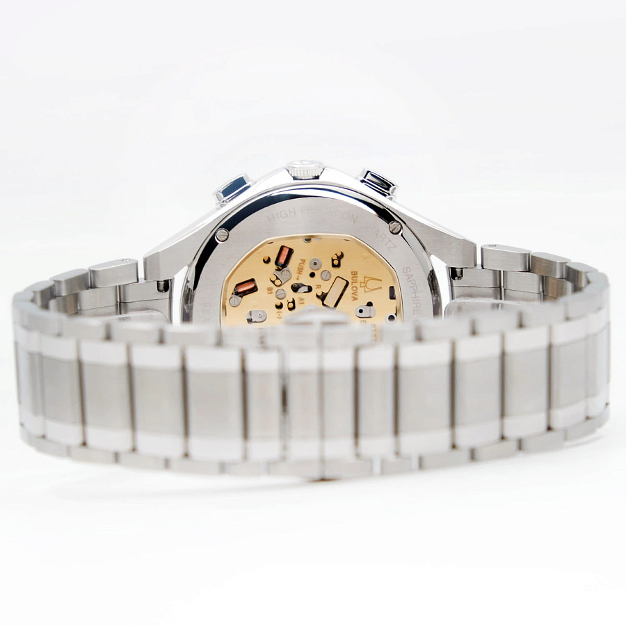 Часы Bulova CURV 96A297 — металл сталь, США