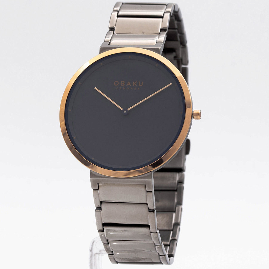 Часы Obaku Links V258GXDLSJ — мужские, серый