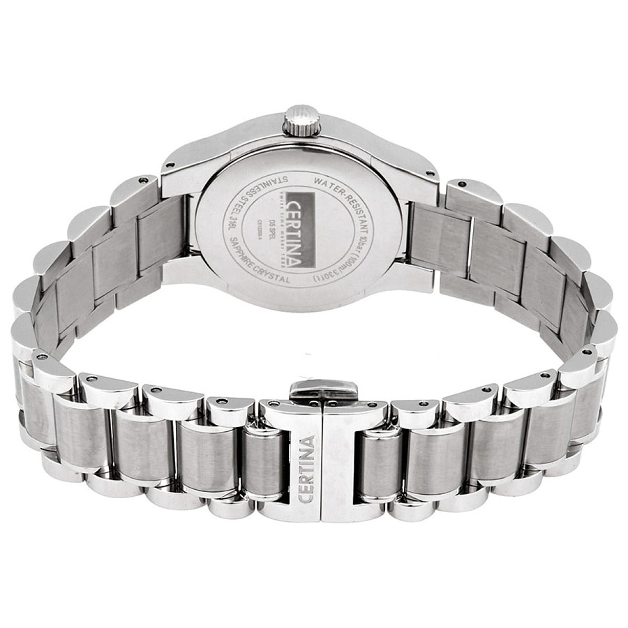 Часы Certina Lady Round C012.209.61.117.00 — кварцевые, сталь металл