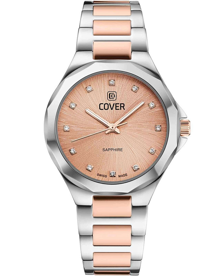 Часы Cover Cardea Crystal CO221.06 — женские, золотой