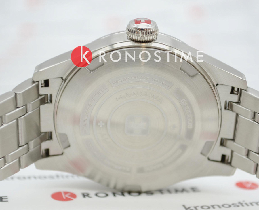Часы Swiss Military Hanowa Thunderbolt SMWGH0000803 — зеленый, сталь металл