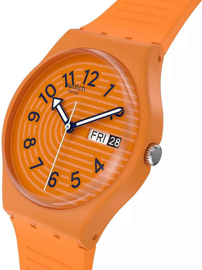 Часы Swatch Gent Biosourced Standart SO28O703 — кварцевые, пластик