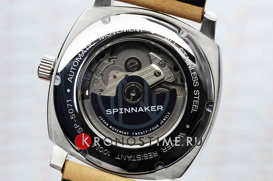 Часы Spinnaker Bradner SP-5071-01 — мужские, кожаный