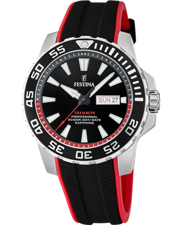 Часы Festina The Originals F20662/3 — мужские, черный