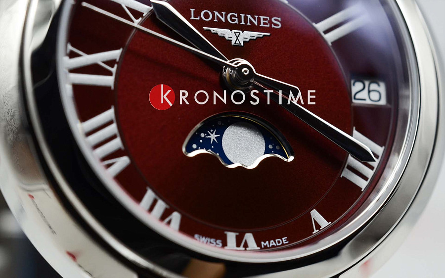 Часы Longines PrimaLuna L8.115.4.92.6 — Швейцария, кварцевые
