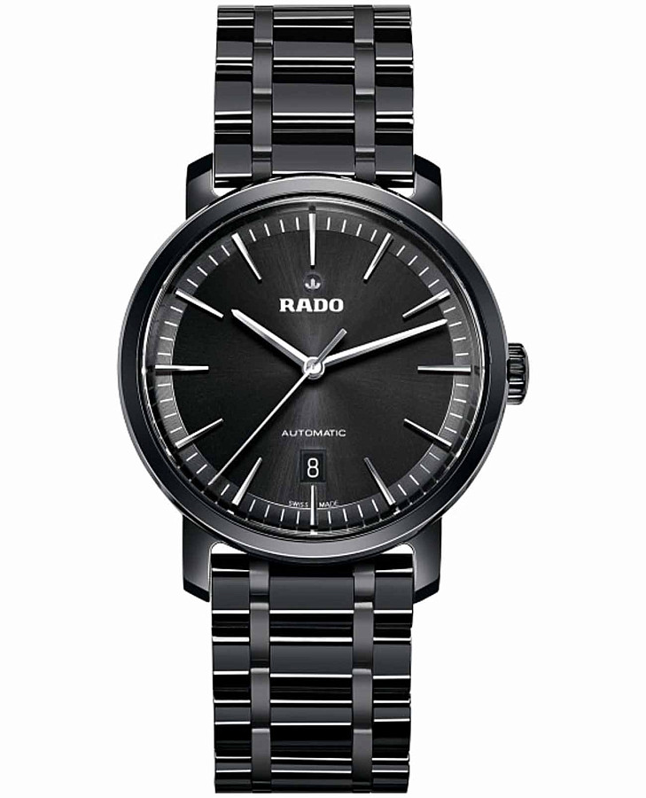 Часы Rado Diamaster R14073182 — мужские, черный