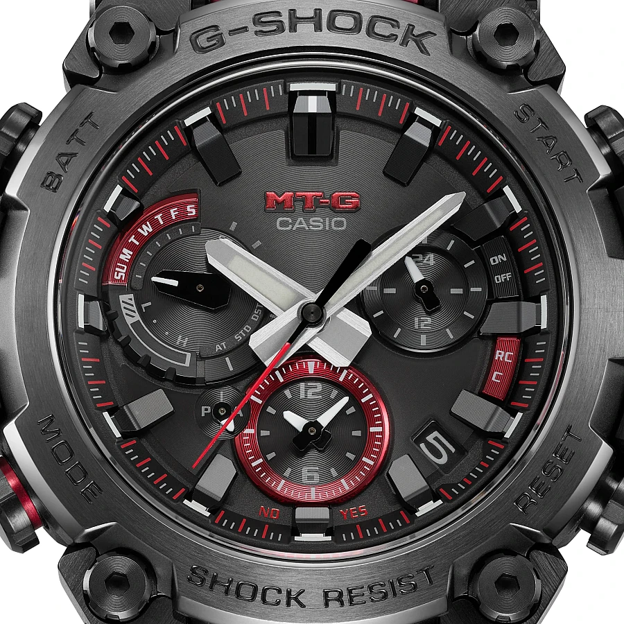 Часы Casio G-Shock Premium MTG-B3000BD-1A (MTG-B3000BD-1AER) — сталь + полимер, мужские