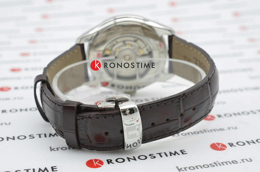 Часы Tissot Ballade Powermatic 80 COSC T108.408.16.037.00 — серебристый, металл сталь