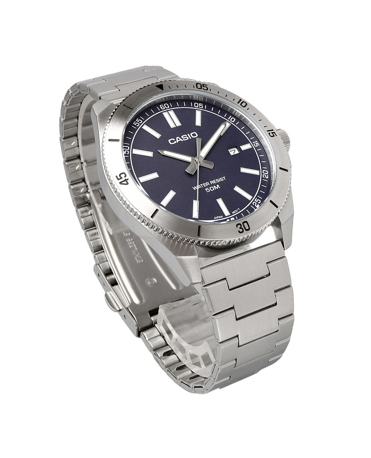 Часы Casio Collection MTP-B155D-2EV — нержавеющая сталь, мужские