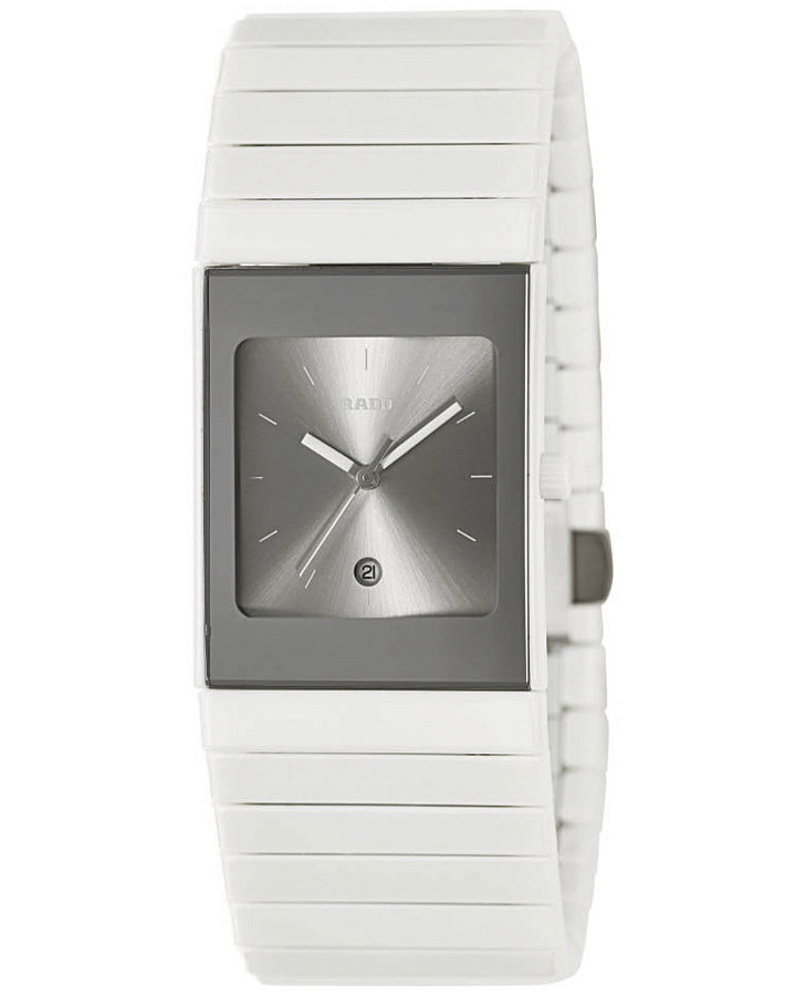 Часы Rado Ceramica R21587102 — женские, серебристый