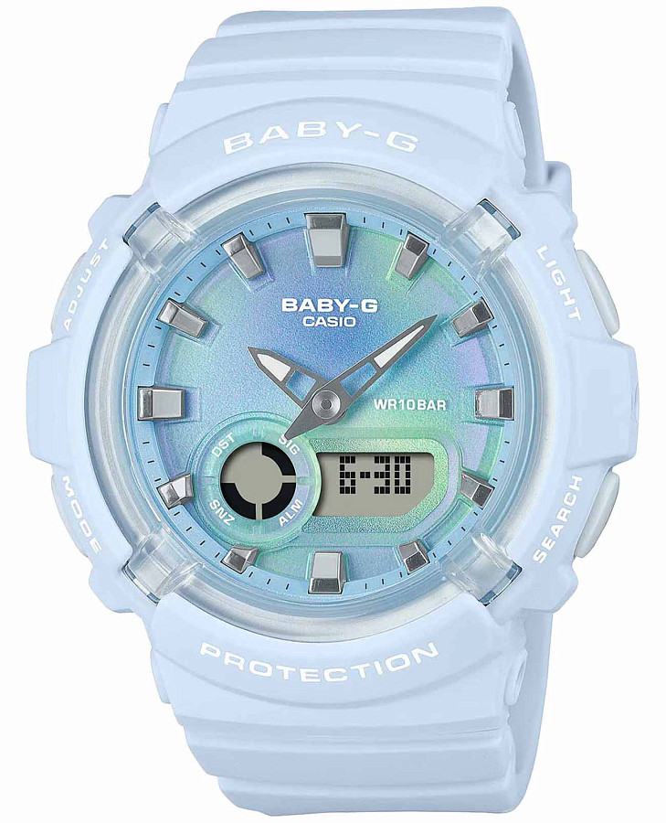 Часы Casio Baby-G BGA-280TD-2A — женские, синий