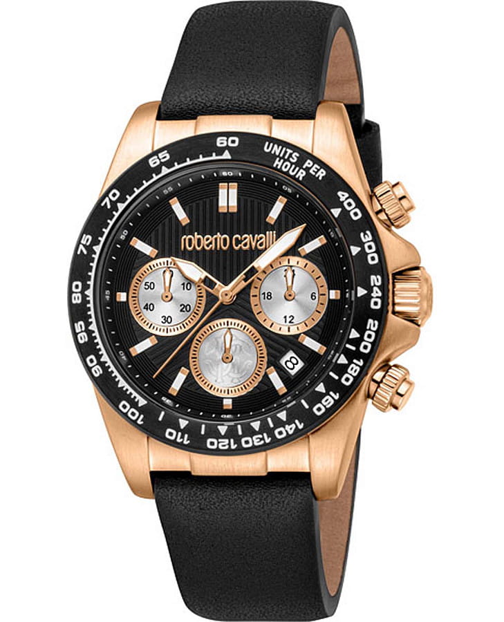 Часы Roberto Cavalli RC5G135L0045 — мужские, черный