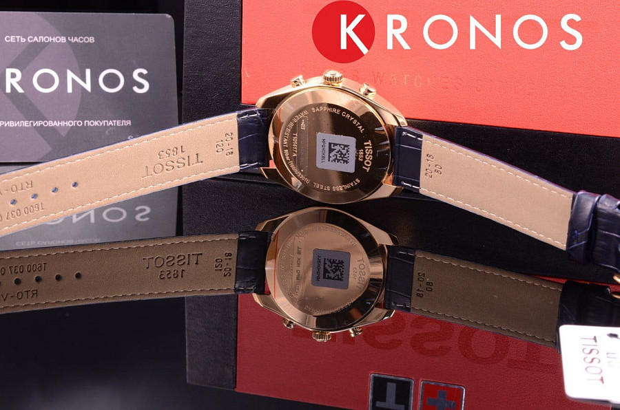 Часы Tissot PR 100 Сhronograph T101.417.36.031.00 — Швейцария, кварцевые