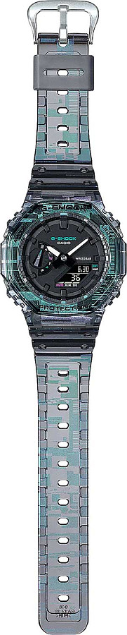 Часы Casio G-Shock GA-2100NN-1ADR — черный, карбон пластик