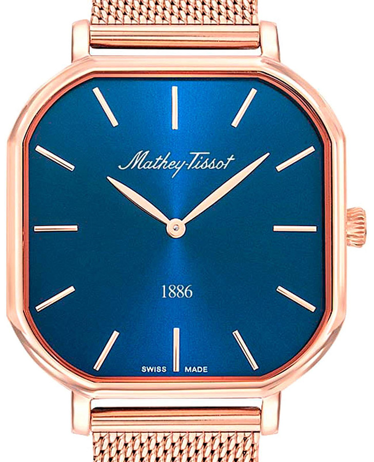 Часы Mathey-Tissot Monsoon H7917PBU — кварцевые, металл сталь