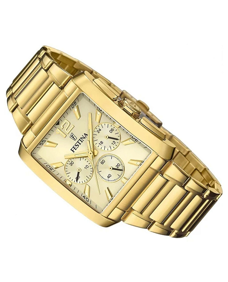 Часы Festina Timeless Chrono F20638/2 — сталь металл, Испания