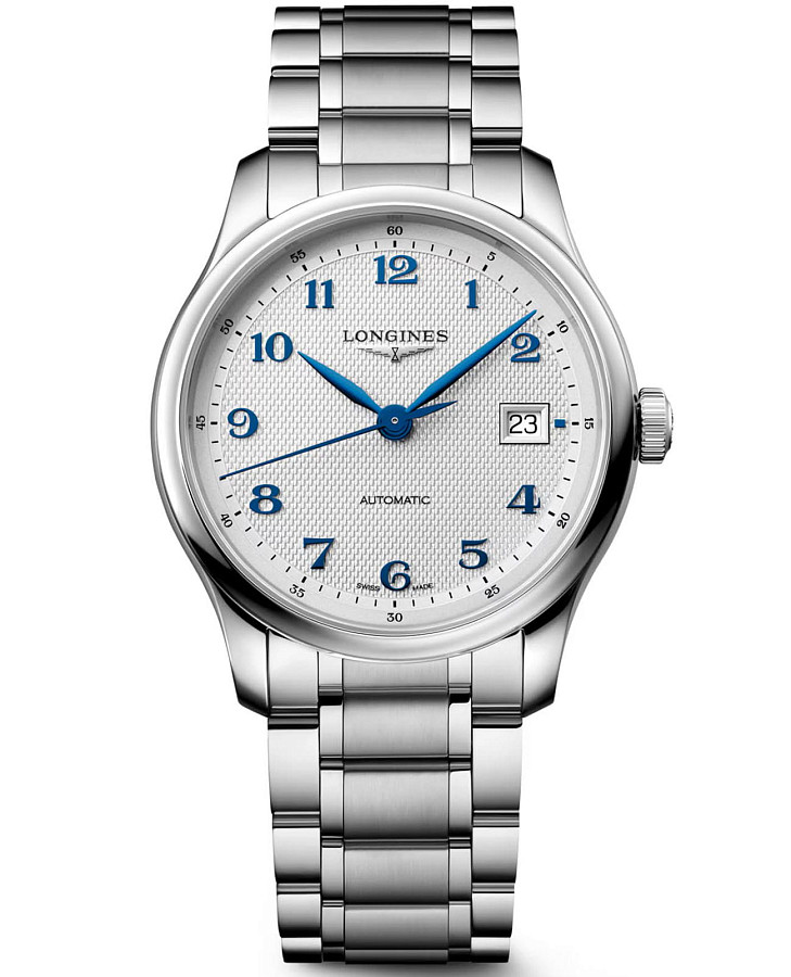 Часы Longines Master Collection L2.949.4.73.6 — мужские, серебристый