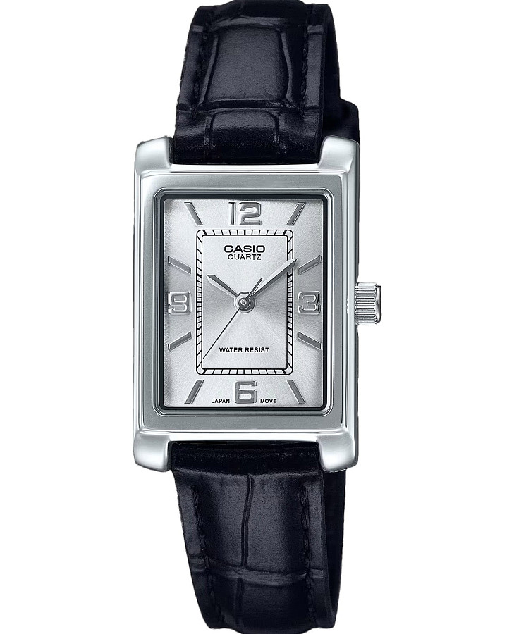 Часы Casio LTP-1234LL-7A — женские, серебристый