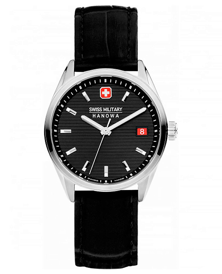 Часы Swiss Military Hanowa Roadrunner Lady SMWLB2200204 — женские, черный