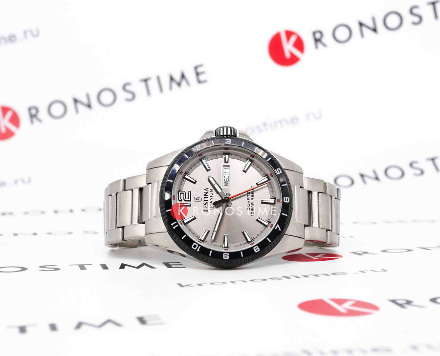 Часы Festina Titanium F20698/1 — кварцевые, титан