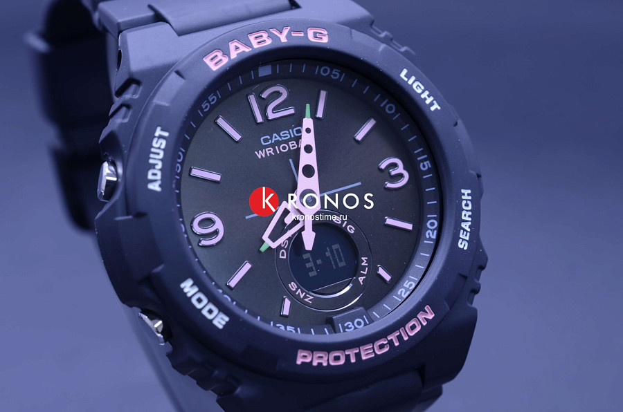 Часы Casio Baby-G BGA-260SC-1A — фиолетовый, пластик