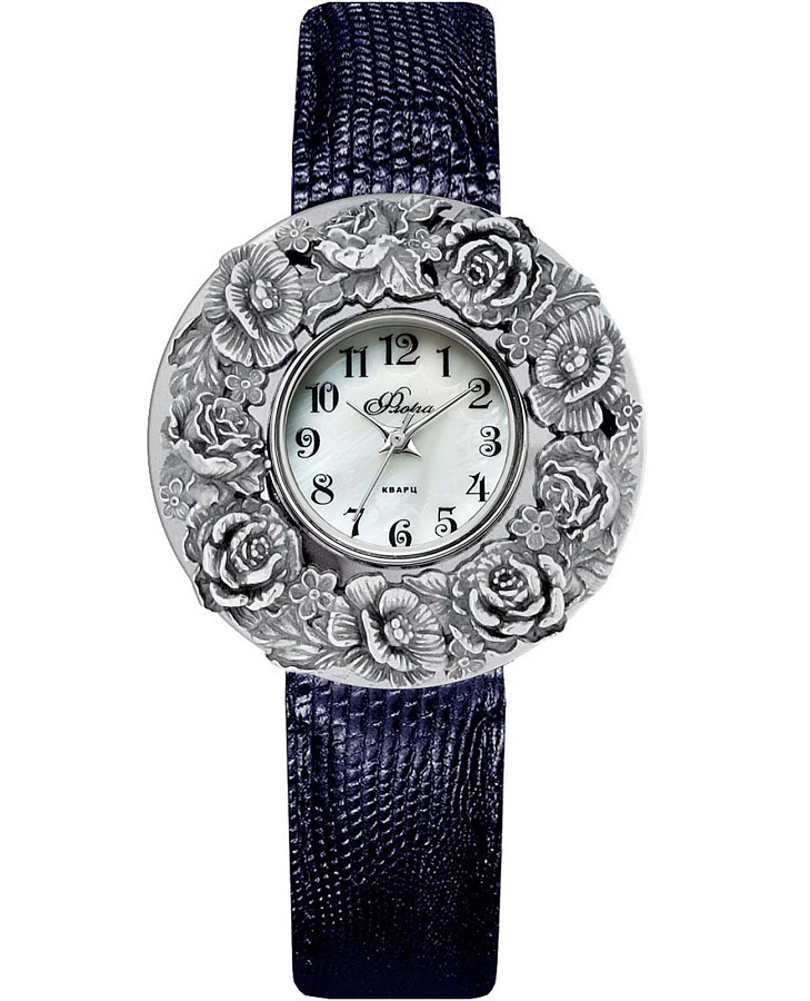 Часы УЧЗ Flora 1143S10-B6L2 Вальс — женские, перламутровый