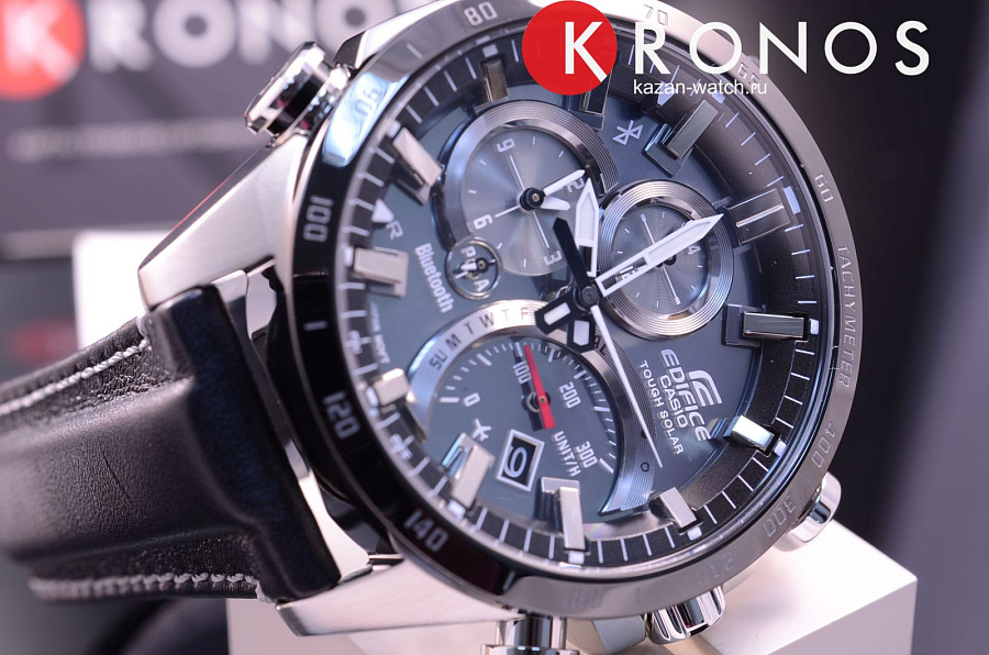 Часы Casio Edifice EQB-501XBL-1A — сталь, Япония