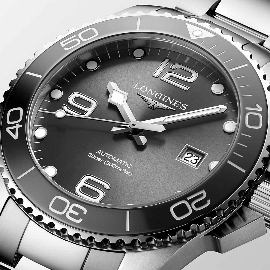 Часы Longines HydroConquest L3.782.4.76.6 — механические, Швейцария, мужские