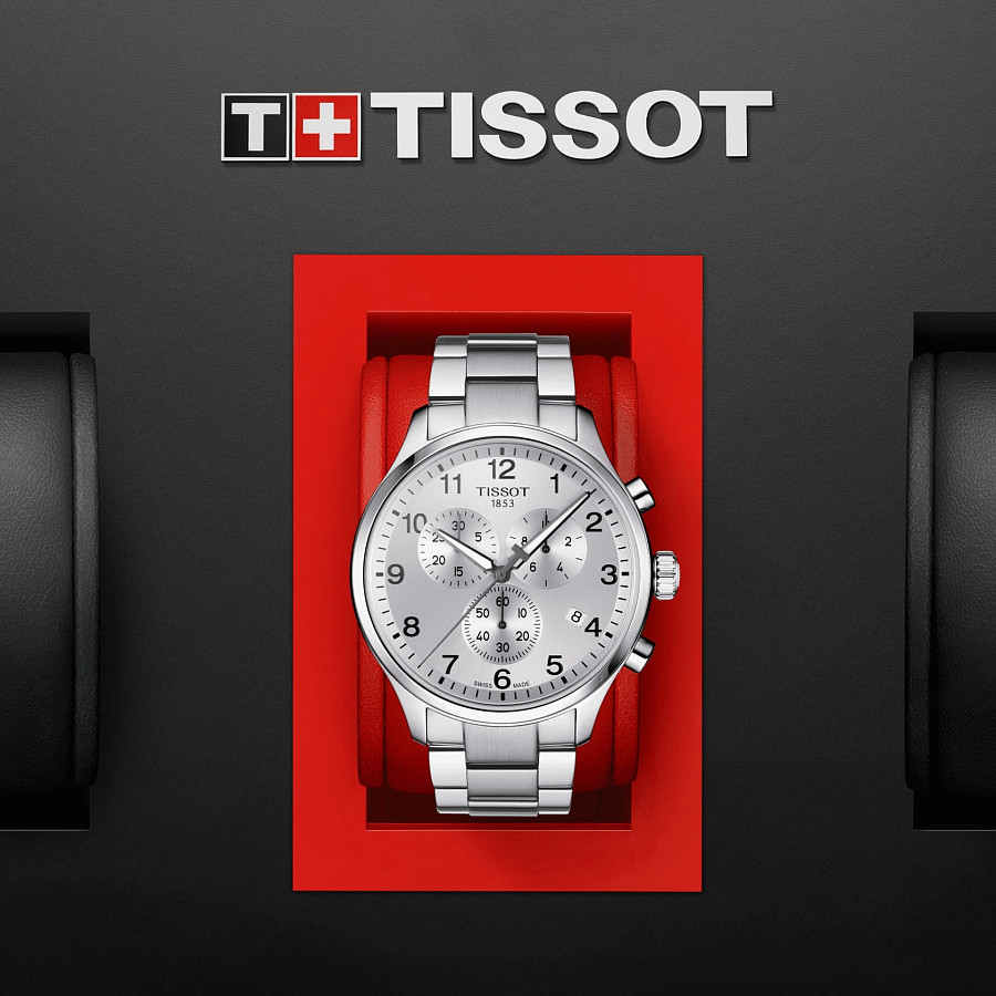 Часы Tissot Chrono XL Classic T116.617.11.037.00 — сталь металл, Швейцария
